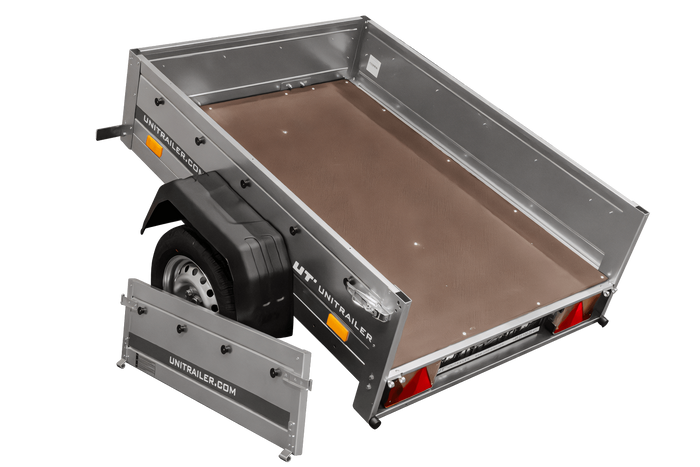 Remorque voiture 150x106 UNITRAILER GARDEN 150 KIPP