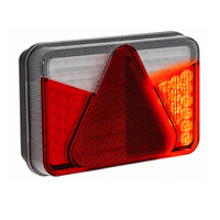 ASPÖCK MULTILED V achterlichtbajonet 8-pins 5 functies rechts