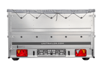 Autotrailer op veren 264x150 UNITRAILER GARDEN 265/R KIPP met BIS-zijwanden, H-0 frame en grijze afdekking