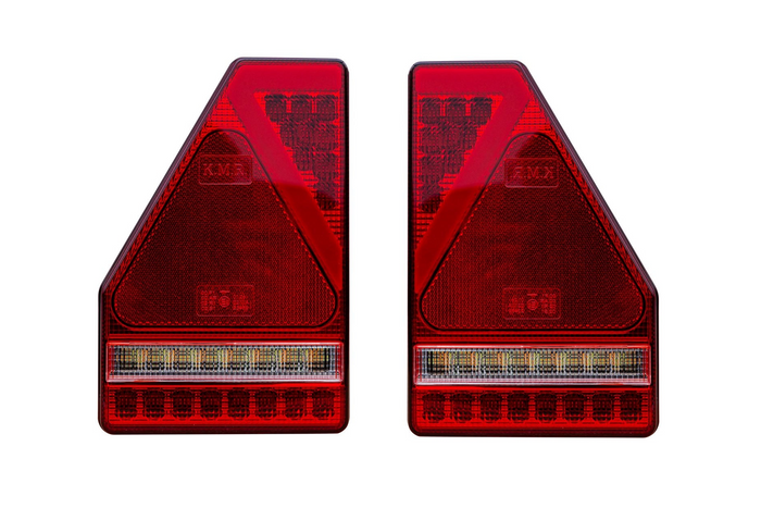 Feux arrière à LED TruckLED L1907+L1908, 6 fonctions, gauche + droit