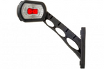 Feu de gabarit gauche LED HORPOL LDCC 2698 sur bras en caoutchouc