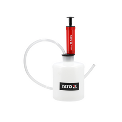 Handmatige olie- en brandstofafzuiger YATO YT-06985, capaciteit 1,6 liter.