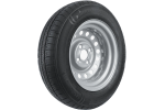 Set van twee wielen voor aanhangwagens UNITRAILER / TEMARED / ANSSEMS / EDUARD / HAMBAUR BAND KENDA 145/80 R13 78N STARCO VELGEN 4Jx13"H2 4x100 ET:30