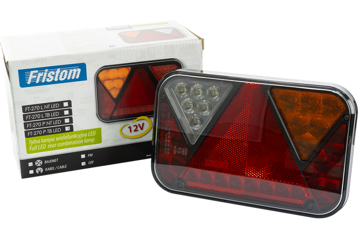 Feu arrière Fristom FT-270 LED 6 fonctions droit