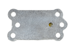 Klem voor het KNOTT LBG48 neuswiel, gietijzer, 48 mm