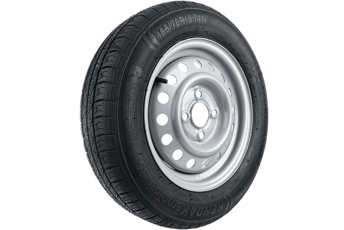 Aanhangerwiel KENDA BAND 155/70 R13 74N STARCO VELG 4Jx13"H2 4x115 ET 0