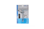 Set van twee ProPlus 390050 wielhangers/bandenrekken voor wandmontage.