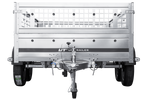 Autoaanhanger 264x150 UNITRAILER GARDEN 265/2 KIPP met gaaswanden