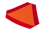 HERMON reflecterende sticker, langzaam rijdende gevarendriehoek, 300x120mm