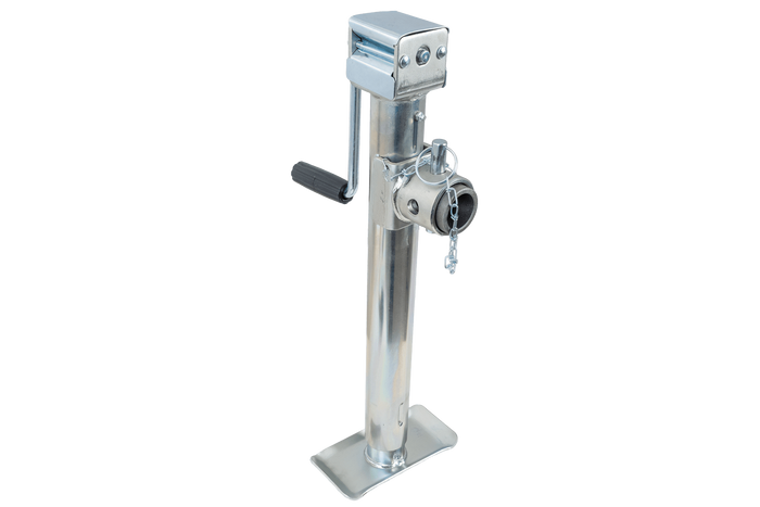 Support extensible avec adaptateur UNITRAILER TJ5002+TJ5002A pour remorque plateau 1300 kg, 560-940 mm