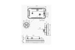 Feux arrière à LED ASPÖCK MULTILED IV, fixation à baïonnette 5 broches, 7 fonctions (gauche + droite)