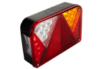 Feux arrière LED DOBPLAST DPT35 + faisceau MANTES 4 m, 13 broches
