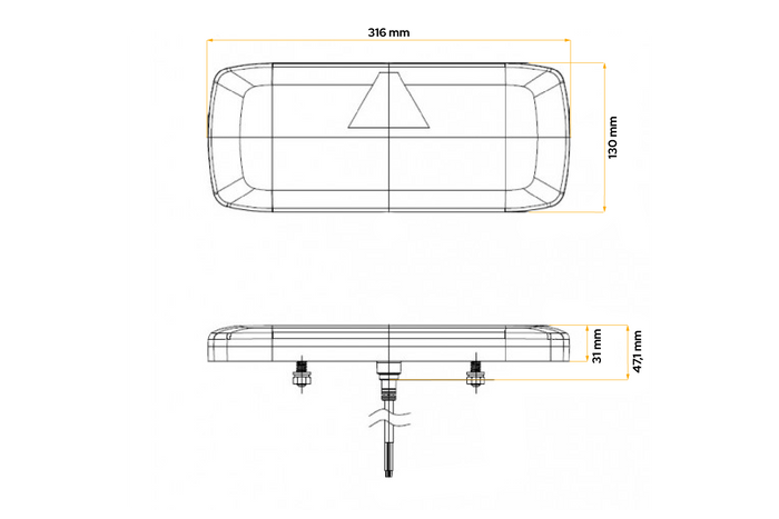 Feu arrière LED TruckLED L1919 6 fonctions droit