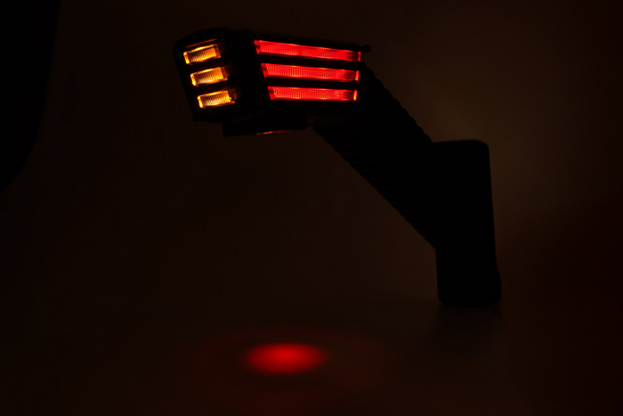 Feu de gabarit, position LED SPOT WAŚ 2552L W297.5.1, gauche, sur bras long