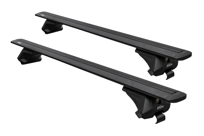 Inter Pack Virgo IR 120 (G2) dakdrager voor geïntegreerde dakrails (zwart)