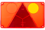 WAŚ W21P achterlichtglas, rechts