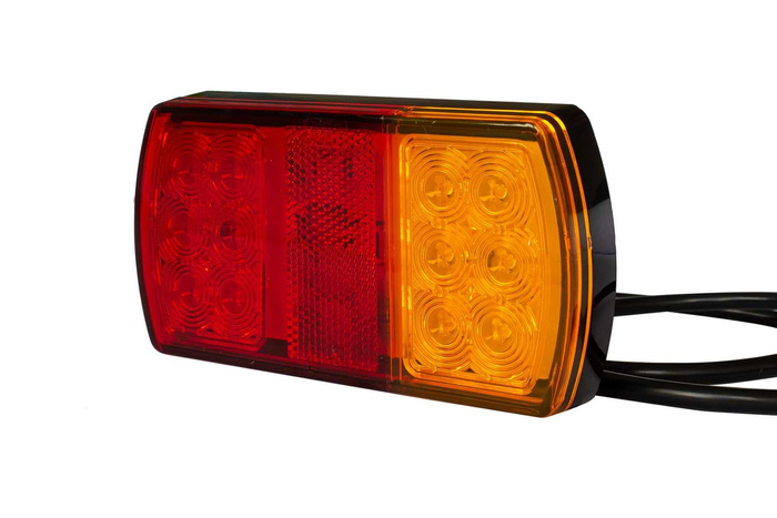 ASPÖCK 41-139 LED-achterlicht, 4 universele functies
