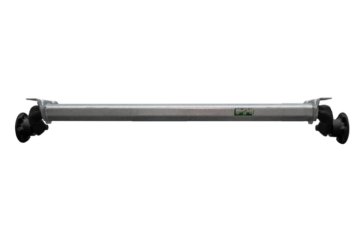 AL-KO OPTIMA ongeremde as voor 750kg aanhangwagen 1130mm 1443mm 4x100