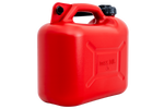Bidon plastique HERMON 10L avec entonnoir, rouge