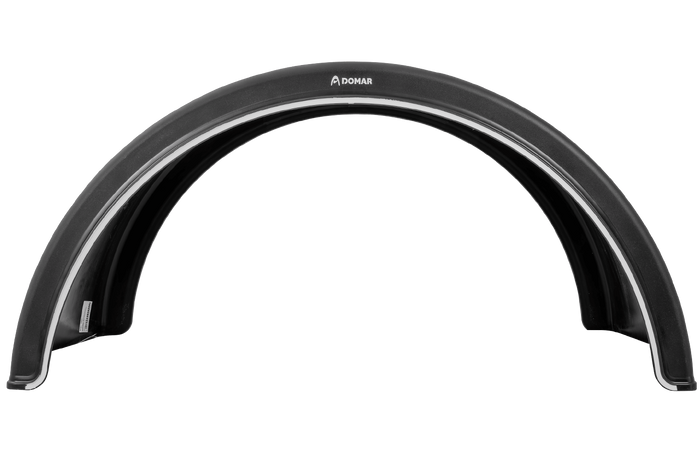 Garde-boue double pour remorque 19,5-22,5" DOMAR DK1670 passage de roue 1280/650mm