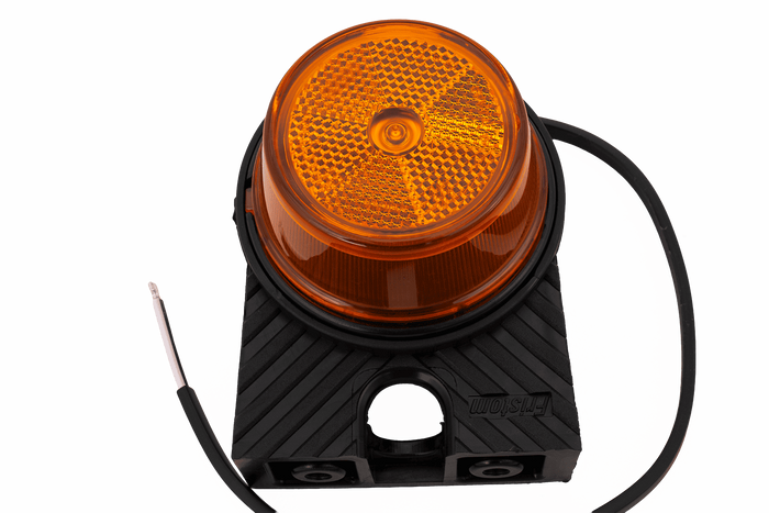 Feu de gabarit universel FRISTOM FT-059 LED orange avec support d'angle