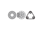 YATO YT-06412 trekker- en scheiderset, 14 stuks
