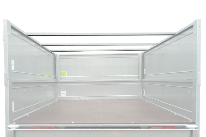 Arceau de remorque H-0 avec bâche plate grise GARDEN TRAILER 200 KIPP