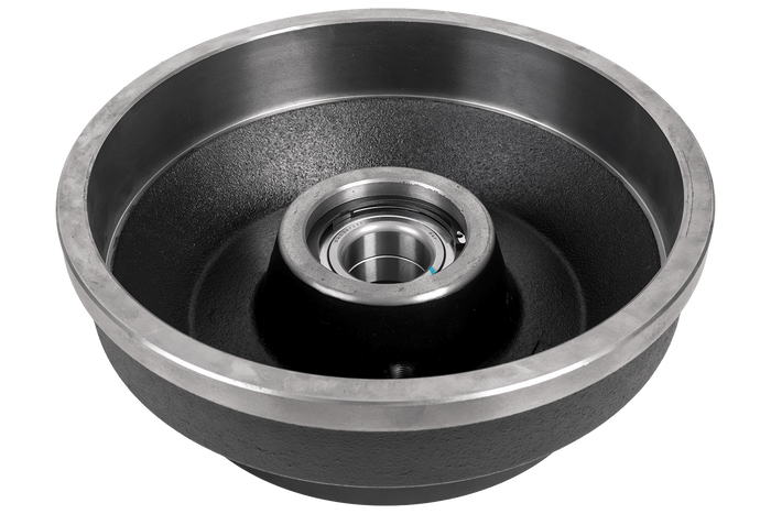 Tambour de frein KNOTT avec roulement pour essieu de remorque 250x40, 5x112, 37 mm