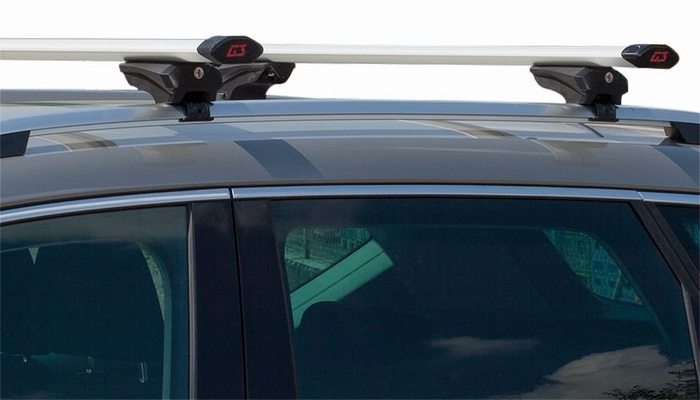Barres de toit G3 Airflow 60.230 pour rails en aluminium traditionnels et intégrés