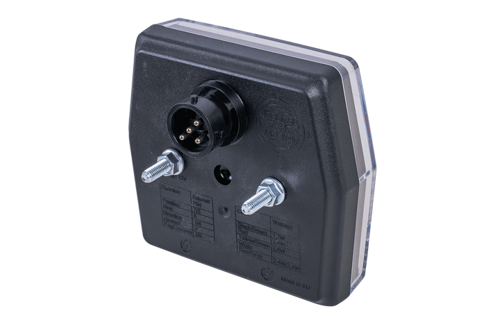 Achterlicht FRISTOM FT-222 LED 4 functies universeel