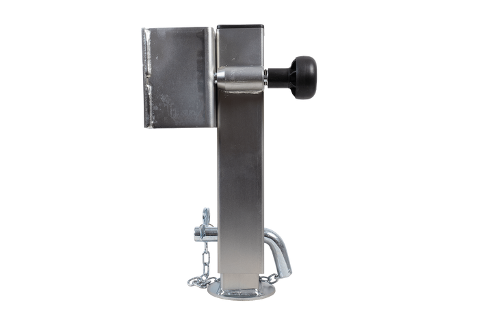 Support de manivelle extensible UNITRAILER JL1 pour remorque plateau 1500 kg 346-576 mm