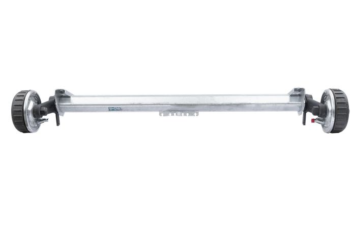 AL-KO EURO geremde as voor 1800kg aanhanger/takelwagen 1450mm 1950mm 5x112