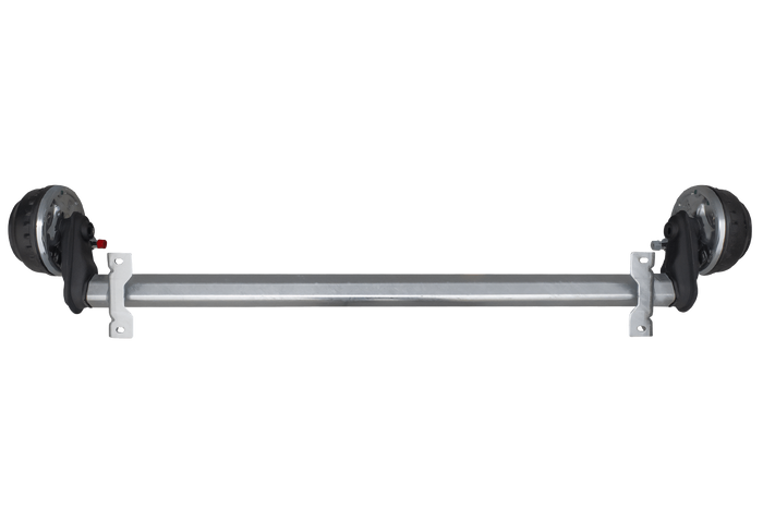 Essieu freiné AL-KO COMPACT pour remorque / dépanneuse 1000kg 1220mm 1780mm 4x100