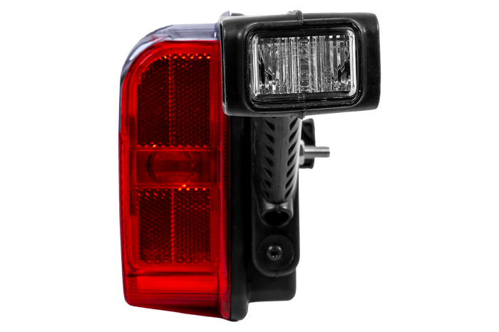 Feux arrière à LED ASPÖCK EUROPOINT III à baïonnette 7 broches ASS2 avec avertisseur sonore, 7 fonctions gauche + droite