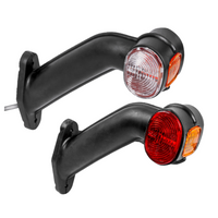 ASPÖCK SUPERPOINT II markeringslampen links + rechts op een rubberen arm met zijkabel