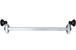 Essieu non freiné KNOTT VG7-L pour remorque 750kg 1260mm 1565mm 5x112