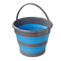Seau de voyage pliable ProPlus 370307V01, silicone 15 L