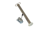 Vaste steun met klem en gietijzeren klem WINTERHOFF RSR48-600+KLE48-G 150kg 48mm 600mm