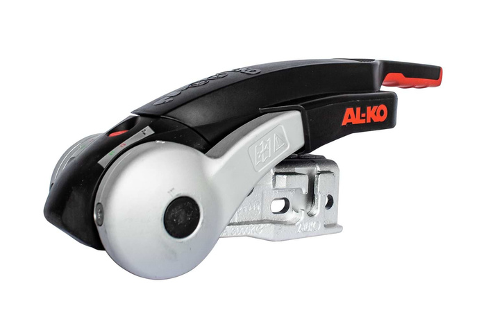 Attelage à boule AL-KO AKS3004 avec stabilisateur pour remorque de 3000kg avec timon tubulaire de 50mm
