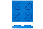 Ensemble de quatre patins de stabilisation d'angle pour remorque ProPlus 361538