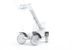 Garde-boue pour machines agricoles 24-33" DOMAR T10125, passage de roue 1050/330 mm