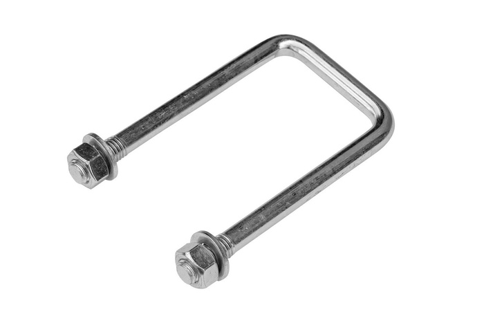 U-bout M12 105/42/105 met moeren en ringen voor aanhangwagens