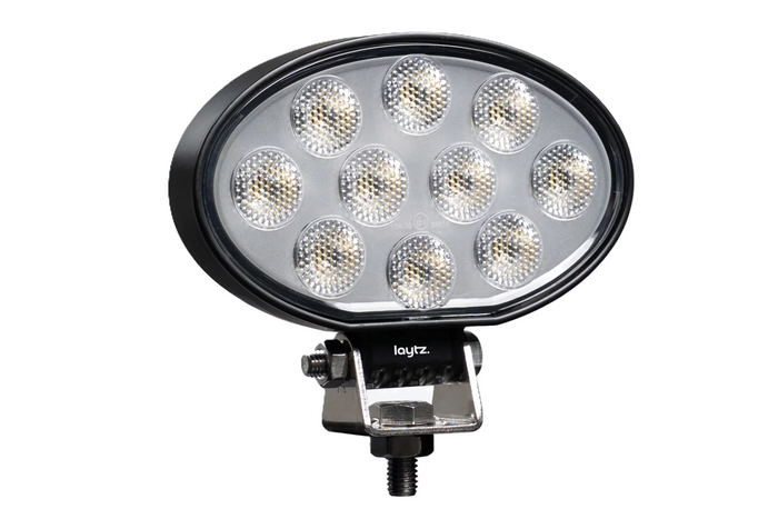 Réflecteur ovale pour lampe de travail LED LAYTZ LY7401, 40 LED, 4000 lm