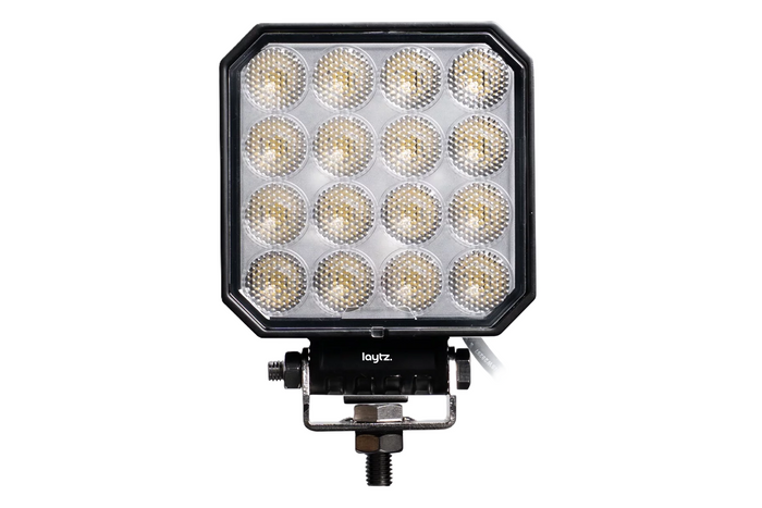 Réflecteur carré pour lampe de travail LED LAYTZ LY7107, 64 LED, 6400 lm