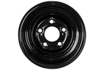 Jante en acier pour remorque UNITRAILER noire 6Jx10"H2 5x112 ET:-4
