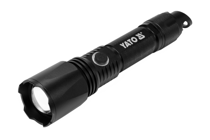 Lampe torche multifonction YATO YT-08559 LED 900 lm, batterie externe, ouvre-bouteille, marteau de secours