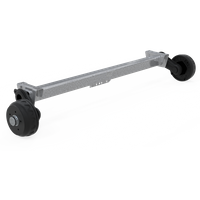 KNOTT VGB13M geremde as voor 1350kg aanhanger/takelwagen 1450mm 1950mm 5x112