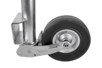 Roue de support, jockey automatique WINTERHOFF VK 60-BLH-255 SB avec poignée, 500 kg, 60 mm, 670-905 mm