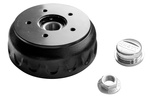 TAMBOUR DE FREIN KNOTT AVEC ROULEMENT POUR ESSIEU REMORQUE 1350KG 200X50 5X112
