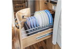 Organisateur d'assiettes en mousse pour camping-car  ProPlus 761472PMV01 pour 10 assiettes.